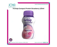 Fortisip Compact Protein Strawberry 125ml - Joya Medical Supplies