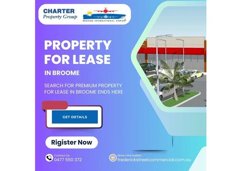 Property for Lease in Broome | Frederick Street Commercial