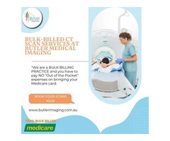 Bulk-billed CT Scan Services at Butler Medical Imaging. (08) 9544 3999