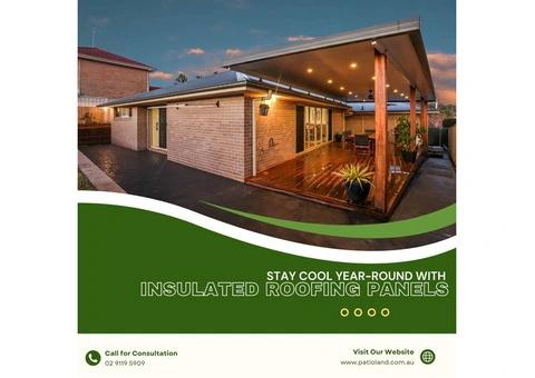 Protect and Style Your Patio with Shademaster Insulated Roofing