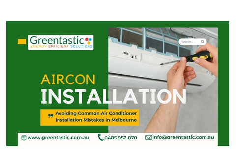Air Conditioner Installation in Melbourne & Surrounding Suburbs!