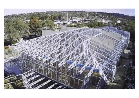 The Art and Science Behind Building Steel Roof Trusses