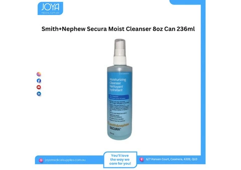 Smith+Nephew Secura Moist Cleanser 8oz Can 236ml | Joya Medical Supplies