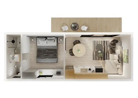 One Bedroom Granny Flats