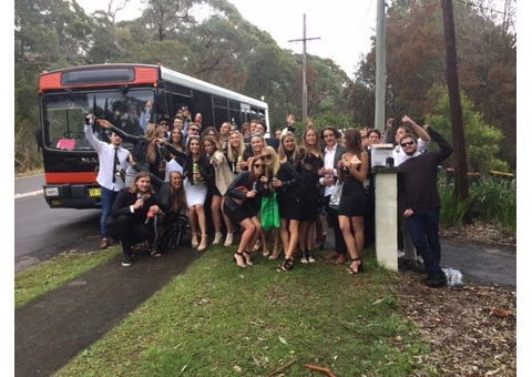 We Provide the Best Party Bus Rental in Campbelltown