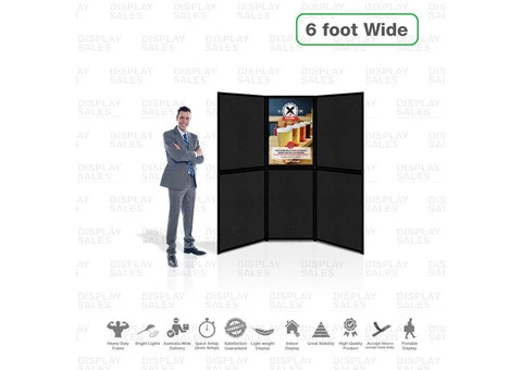 Showcase Memories in Style with 6ft Photo Display Boards