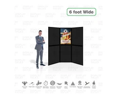 Showcase Memories in Style with 6ft Photo Display Boards