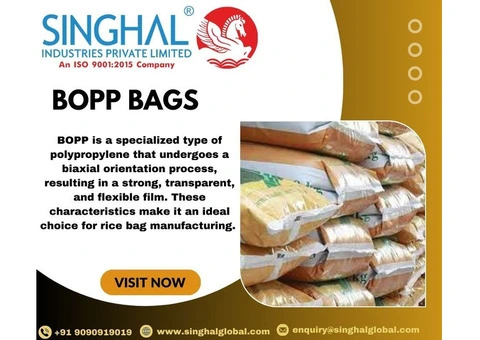 Leading BOPP Bags Manufacturers: Quality Solutions for Packaging Needs