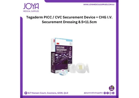 Tegaderm PICC/CVC Securement Device+CHG I.V. Securement Dressing 8.5×11.5cm - Australia