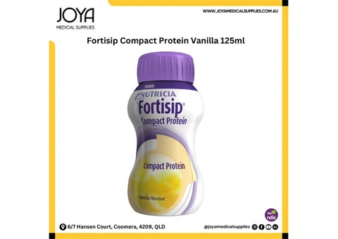 Fortisip Compact Protein Vanilla 125ml - Joya Medical Supplies