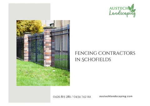 Top Fencing Contractors in Schofields – Austech Landscaping