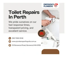Fast & Effective Toilet Repairs in Perth