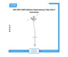 MIC 20FR ENFit Balloon Gastrostomy Tube with Y Connector | Joya Medical Supplies