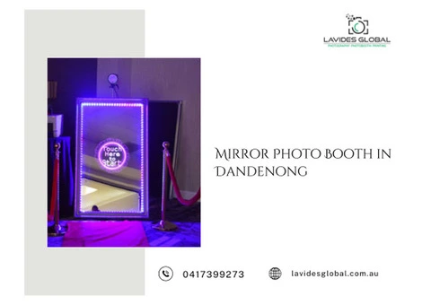Fun Moments with Lavides Global's Mirror Photo Booth in Dandenong