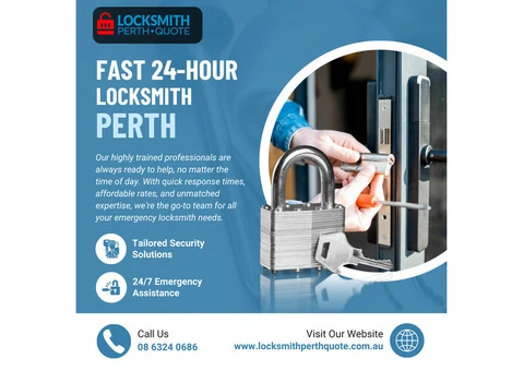 Fast 24-Hour Locksmith Perth You Can Rely On