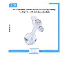 MIC-KEY 14Fr 1.2cm Low Profile Balloon Gastrostomy Feeding Tube with Enfit Extension Sets