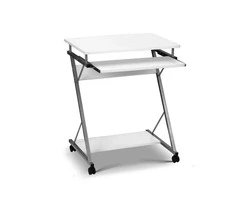 Artiss Computer Desk Keyboard Tray Shelf White 60CM