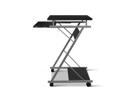 Artiss Computer Desk Keyboard Tray Shelf Black 60CM - 5/6