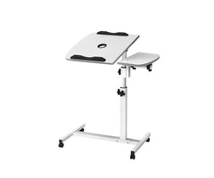 Artiss Laptop Desk Table Fan Cooling White 60CM