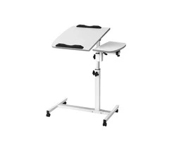 Artiss Laptop Desk Table Fan Cooling White 60CM