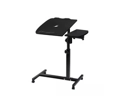 Artiss Laptop Desk Table Fan Cooling Black 60CM