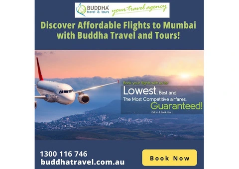 Avail Special Deals On Flights To Mumbai