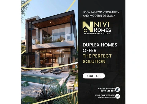 Duplex Home Construction Services in Australia