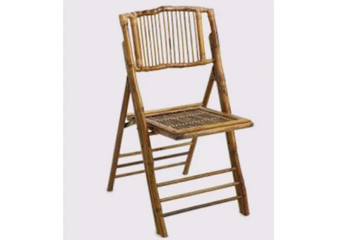Stylish and Eco-Friendly Bamboo Folding Chairs for Sale