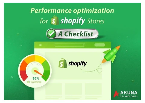 PERFORMANCE OPTIMIZATION FOR SHOPIFY STORES A CHECKLIST
