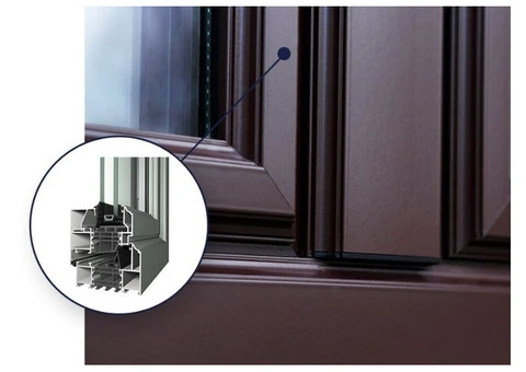 Thermal aluminium windows for passive house for sale - 1/4