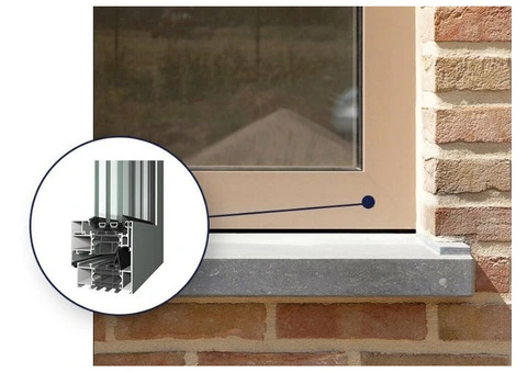 Thermal aluminium windows for passive house for sale - 2/4