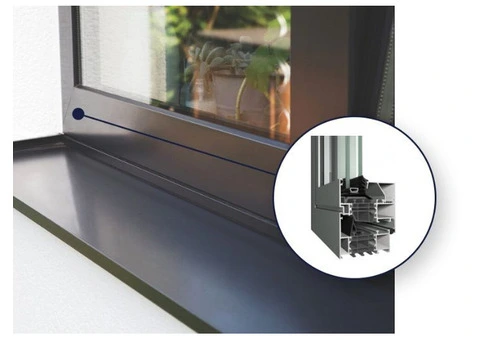 Thermal aluminium windows for passive house for sale - 4/4
