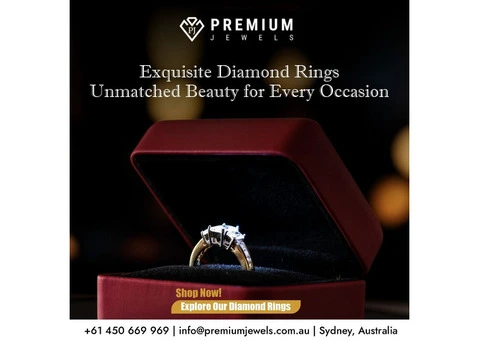 Premium Jewels: Where Luxury Meets Diamond Rings