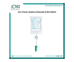 Uro-Tainer Sodium Chloride 0.9% 100ml  - Joya Medical Supplies