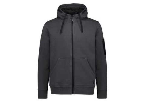Unisex Zip Front Multi-Pocket Hoodie