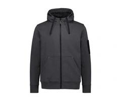 Unisex Zip Front Multi-Pocket Hoodie