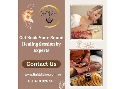 Get Book Your  Sound Healing Session by Experts