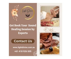 Get Book Your  Sound Healing Session by Experts
