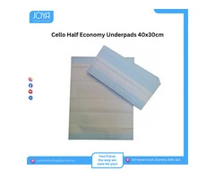 Cello Half Economy Underpads 40x30cm - Joya Medical Supplies