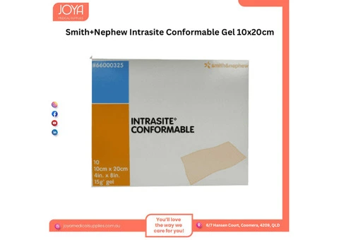 Smith+Nephew Intrasite Conformable Gel Dressing 10x20cm - Joya Medical Supplies
