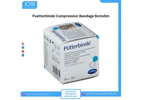 Puetterbinde Compression Bandage 6cmx5m - Joya Medical Supplies