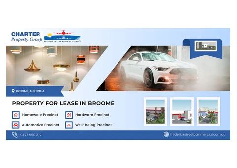 Property for Lease in Broome | Frederick Street Commercial