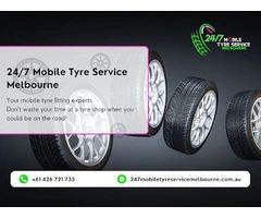 Mobile tyre puncture repair services on-site: 24/7 Tyre Service will come to you in Melbourne