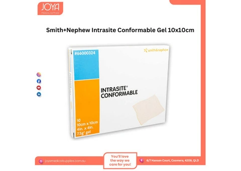 Smith+Nephew Intrasite Conformable Gel Dressing 10x10cm - Joya Medical Supplies