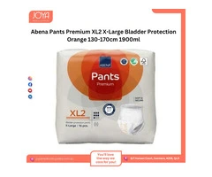 Abena Pants Premium XL2 X-Large Bladder Protection Orange 130-170cm 1900ml - Australia