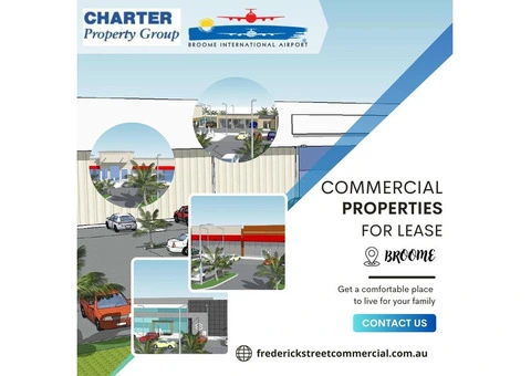 Commercial Properties for Lease in Broome | Frederick Street Commercial