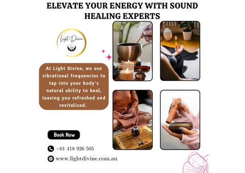 Elevate Your Energy With Sound Healing Experts