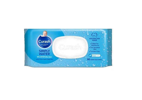 Buy Curash Simply Water Wipes in Australia - Joya Medical Supplies
