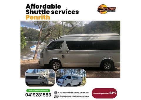 Hire affordable Shuttle services in Penrith today