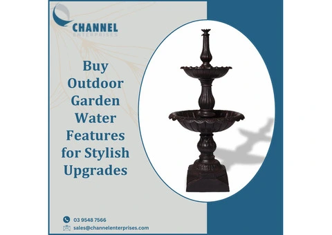 Buy Outdoor Garden Water Features for Stylish Upgrades